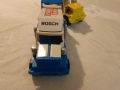 играчка камион, рекламираща ралито Paris Dakar, с лога на MICHELIN, elf и BOSCH.  произведено в Бълг, снимка 5