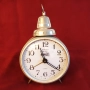 Часовник будилник Янтар с кабанка работещ, снимка 1