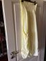 Нова дълга спортно елегантна набрана карго жълта рокля one size размер универсален, снимка 2