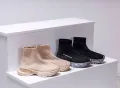 BALENCIAGA • Стилни дамски обувки тип чорап • Два цвята , снимка 3