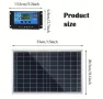 Малък преносим слънчев панел за 12v система 10w къмпинг, снимка 4