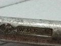  Малки немски лъжички 4 бр 150мм WMF Silver plated 12 , снимка 9