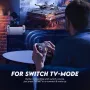 Контролер NYXI Switch Pro, контролери за безжичен превключвател с LED светлина, турбо контролер, снимка 4