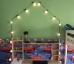 20 LED Соларни Лампички Соларна Батерия Слънчево Зареждане, снимка 3