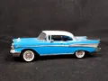 1/43 МЕТАЛНА КОЛИЧКА МАЩАБЕН МОДЕЛ 1957 CHEVROLET BEL AIR ERTL, снимка 2