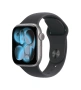 НОВ!!! Смарт часовник Apple Watch 11 GPS, Корпус Space Grey Aluminium 42mm, Black Sport Band , снимка 1