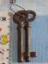 Два стари ключа от соца за брава за КОЛЕКЦИЯ ДЕКОРАЦИЯ БИТОВ КЪТ 29245, снимка 3