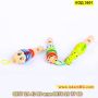 Детска дървена свирка във формата на Крокодил, Калинка или Гъсеница - КОД 3601, снимка 1 - Музикални играчки - 45300821
