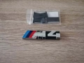 Предна решетка сребриста емблема BMW M4, снимка 2