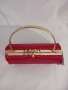 Официална червена чантичка, снимка 5