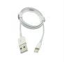 Кабел Lightning към USB, за iPhoneX, Apple, A1480, 1 м, бял, снимка 3