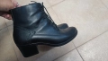 Дамски боти естествена кожа черни 39 номер, снимка 5