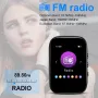 НОВ Mp3 плейър с Bluetooth, клипс, сензорен екран, FM радио, вход за гласов запис, 32GB до 128GB, снимка 4