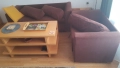Разтегателен диван и разтегателен фотьойл с ракли и матраци за 250 лева, снимка 2