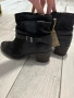 Нови черни боти-ест.кожа, снимка 1