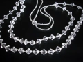 Колие огърлица чешки кристал, снимка 5
