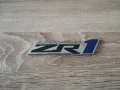 Chevrolet ZR1 Supercharged сребриста емблема, снимка 4