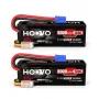 HOOVO 3S Lipo батерия 11.1V 8000mAh 120C с твърд калъф с EC5 конектор, снимка 1