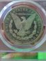 1$ Морган долар 1880-S САЩ (сребро) PCGS MS 63, снимка 3
