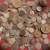 Лот монети, медали, плакети, снимка 1 - Нумизматика и бонистика - 45112402