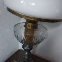 Голяма газена лампа Depose , снимка 2 - Антикварни и старинни предмети - 45698027
