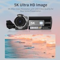 Нова Видеокамера ORDRO AE20 5K - Full HD, IR Светлина, Дистанционно, снимка 4 - Камери - 45286111