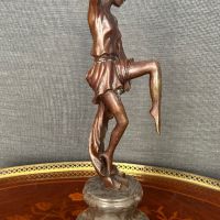 Бронзова скулптура на танцуваща жена, снимка 5 - Статуетки - 45335339