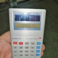Ретро калкулатор ELORG 60 от СССР 1986г., снимка 6 - Антикварни и старинни предмети - 45836045