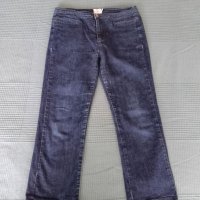 Оригинални къси дамски дънки 3/4 Calvin Klein (S) в отлично състояние, снимка 1 - Къси панталони и бермуди - 45467632