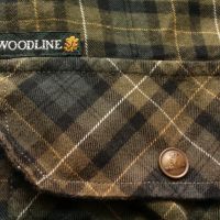 WOODLINE Shirt размер M / L за лов риболов риза - 921, снимка 5 - Ризи - 45197399