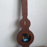 Дървен термометър,барометър,часовник и влагометър, снимка 3 - Антикварни и старинни предмети - 45296431