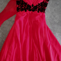Бална червена рокля, снимка 3 - Рокли - 44994325