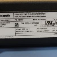 серво мотор AC Bosch/Rexroth MSK040C-0450-NN-S3-UP0-NNNN 2.7Nm AC 600V servo motor, снимка 5 - Резервни части за машини - 45132378