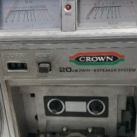 Crown csc 850 f boombox касетофон , снимка 3 - Радиокасетофони, транзистори - 45917337