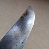 Стар кован нож, каракулак, снимка 12 - Колекции - 46101096