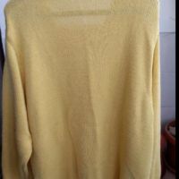 бледо жълта блуза 100%памук, снимка 3 - Блузи с дълъг ръкав и пуловери - 14142192