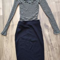 Комплект пола и блуза XS Bershka, H&M, снимка 1 - Поли - 45075457
