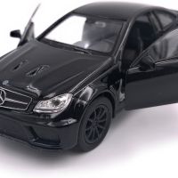 1:34 Метални колички: Mercedes-Benz C63 AMG Coupe Black Series, снимка 1 - Колекции - 45526700