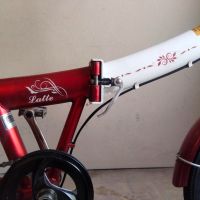 Сгъваем велосипед Latte 20", снимка 4 - Велосипеди - 45728593
