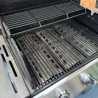 gas bbq Барбекю на газ GRILL CHEF, с 3 горелки Landmann газово барбекю + бутилка -цена 370 лв / Ново, снимка 4 - Барбекюта - 45858103