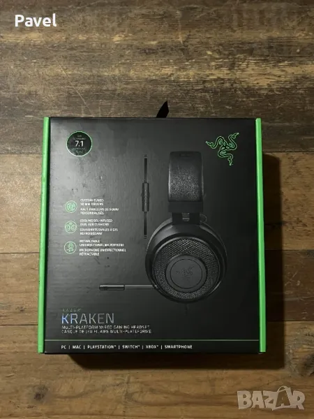 Слушалки Razer Kraken, снимка 1