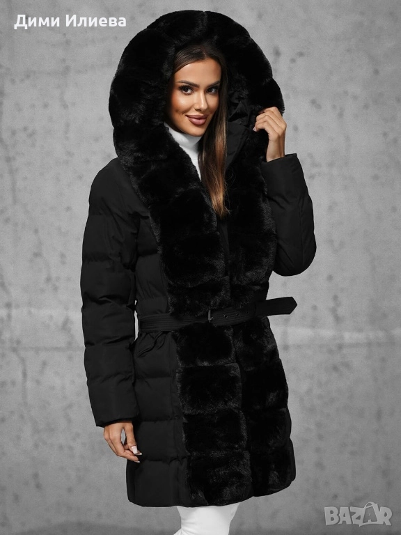 Дамско зимно яке а пух , снимка 1