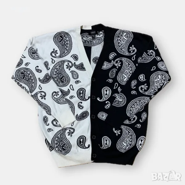 Smog Y2K Bandana Sweater Fleece, снимка 1