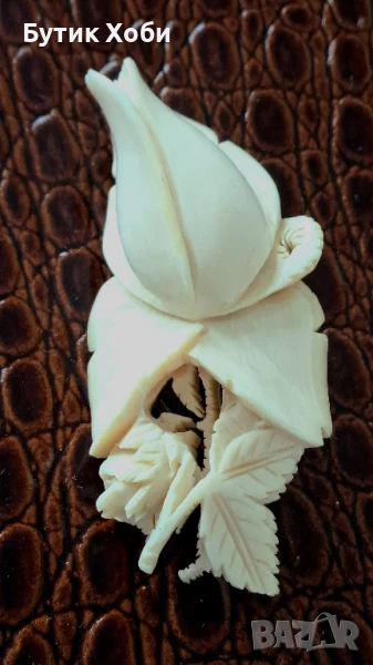 Колекционерска брошка Ербахска роза , снимка 1