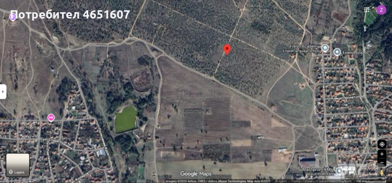 Парцел между с. Енина и гр. Крън, снимка 1