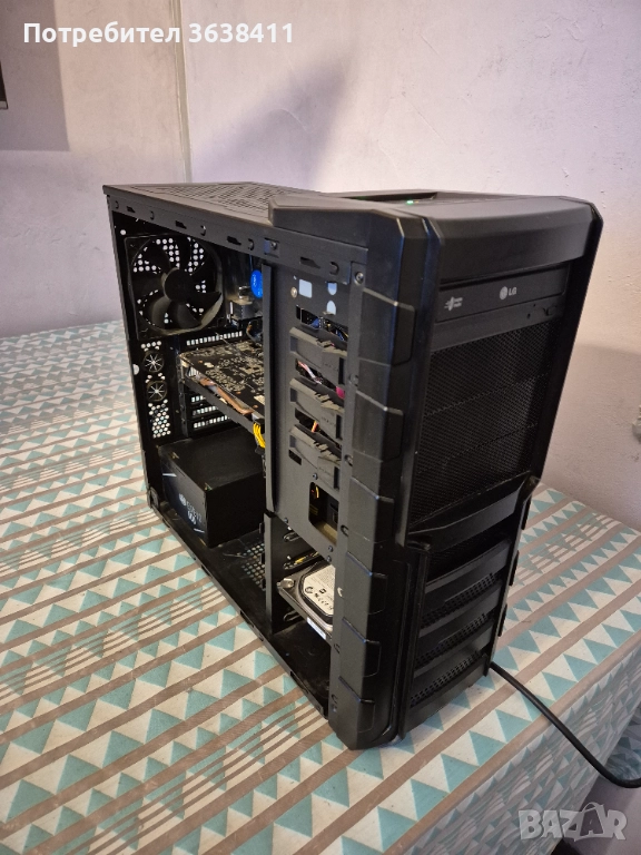 Геймърски компютър гаранция/i5 9400f 16GB,GTX 1060 6GB, 480GB SSD HDD 500GB, снимка 1