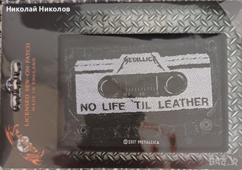 Metallica No Life 'Til Leather-Patch (нашивка)   , снимка 1