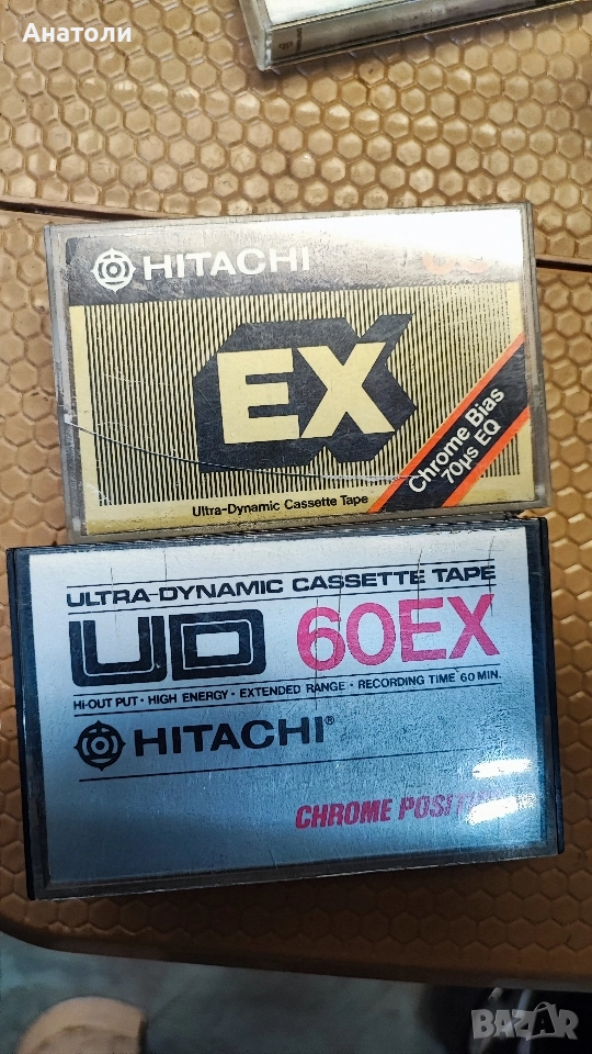 Аудио касети Hitachi 5 броя , снимка 1