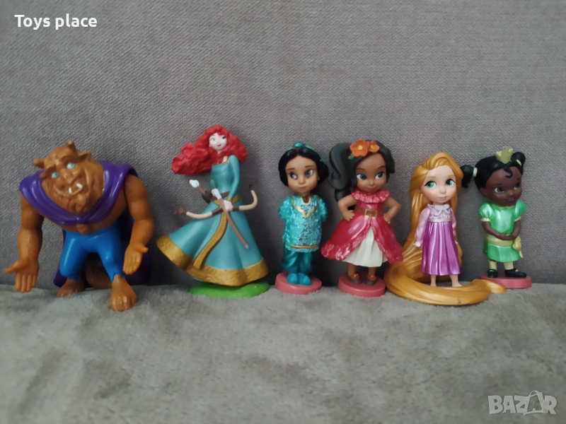 Фигурки Disney Princess Рапунцел, Звяра, снимка 1