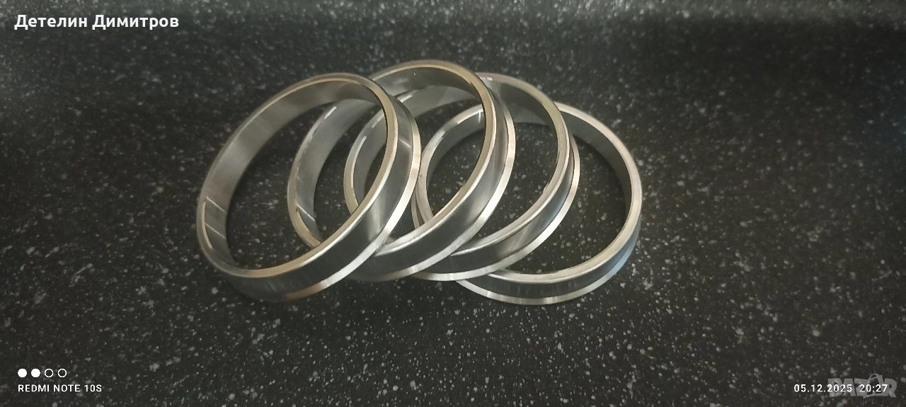Алуминиеви втулки за джанти, снимка 1